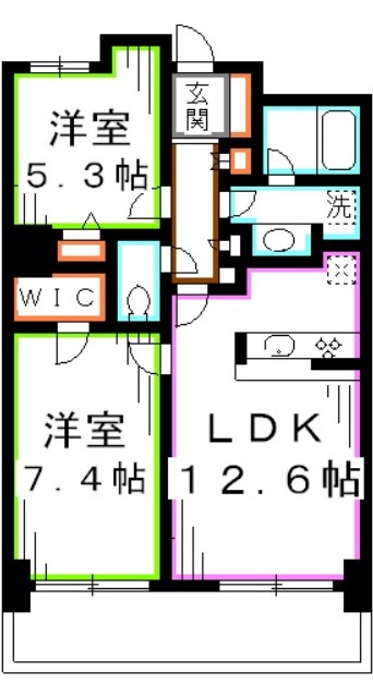 イストワール 間取り