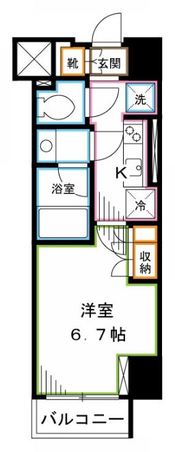 セリオ落合東中野 間取り