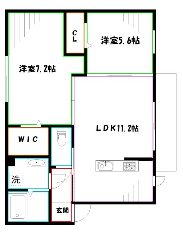 エラーブル 間取り