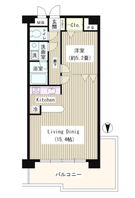 コアシティ中野坂上 間取り