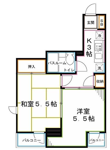 スターハイツ 間取り