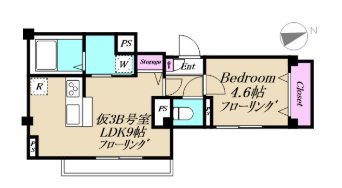 仮)xevo吉祥寺 間取り