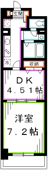 RIVER　CITY西荻窪 間取り