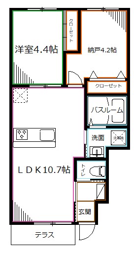 ウエルストン小金井 間取り