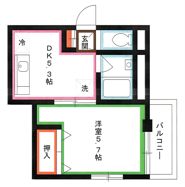 R-STYLE武蔵境 間取り