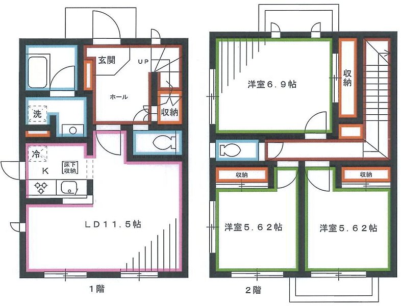 コートヤード深大寺 間取り