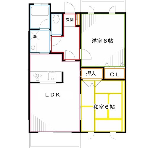 シルフィッドⅡ 間取り