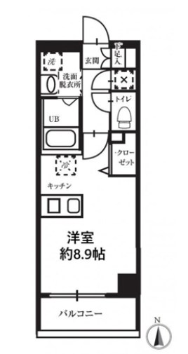 T&amp;#39;s　garden高円寺 間取り図