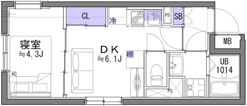 KS66/635 間取り