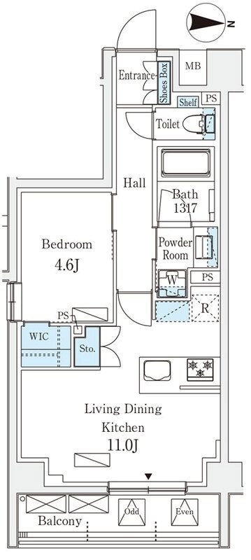 ARKMARK新宿西落合 間取り