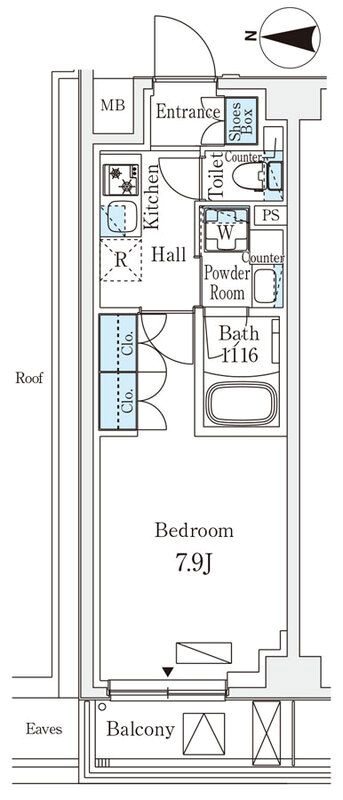 ARKMARK新宿西落合 間取り
