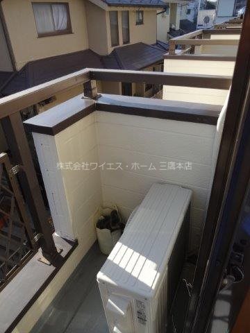 鴨下ハイツＢ ベランダ