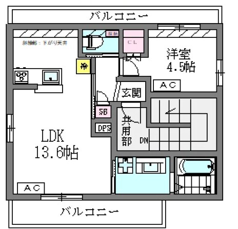 ヘーベル中野 間取り