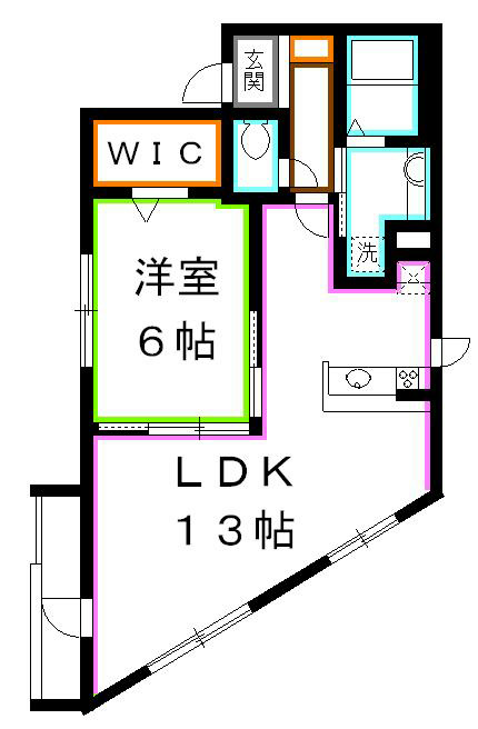 アルモ井の頭  間取り