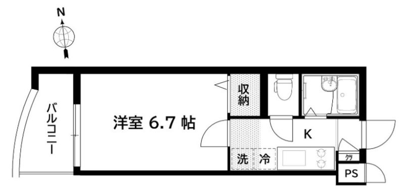 ラ・フローラ武蔵野Ⅵ 間取り