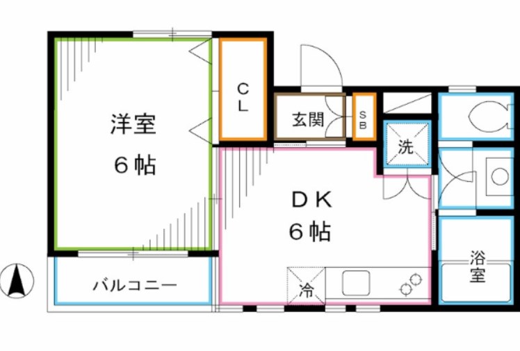 サン・ラッシオン 間取り