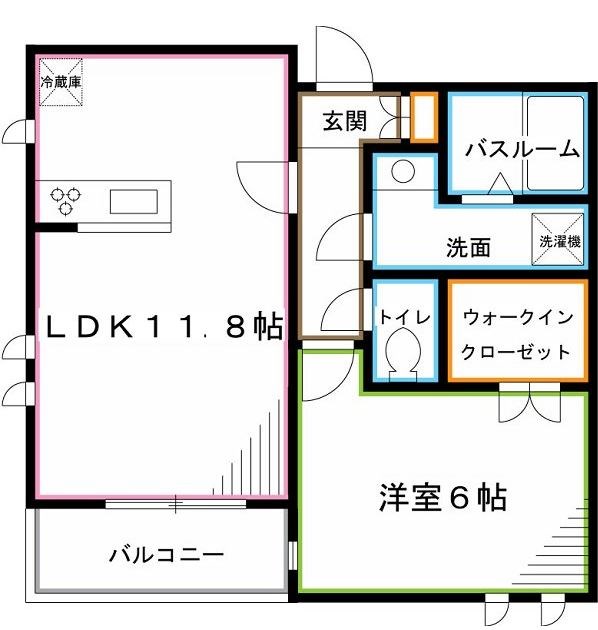 ラールゴ清水 間取り
