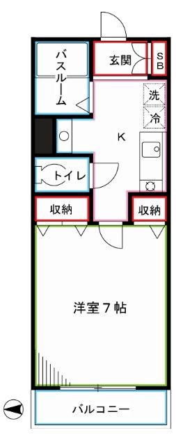 カサブランカ 間取り
