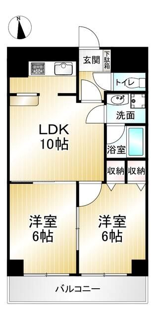 サンパレス武蔵野 間取り