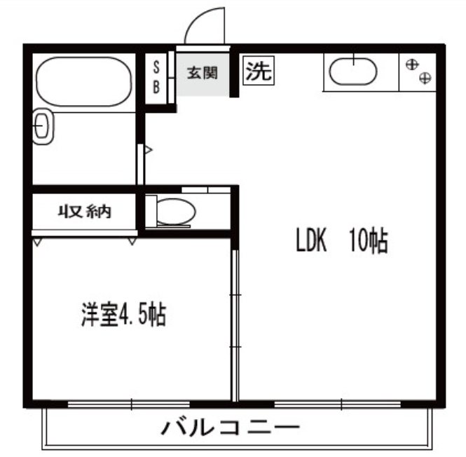 ムサシハイム 間取り