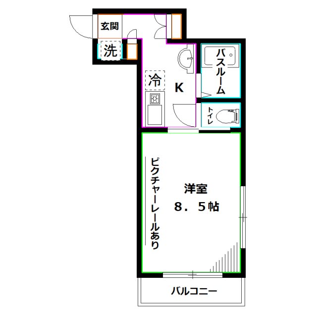 アゼールリドー 間取り