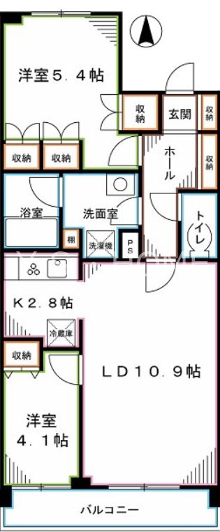 プライムメゾン武蔵野の杜 間取り