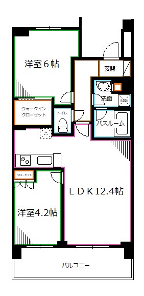 プライムメゾン武蔵野の杜 間取り