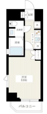 AZEST中野新橋 間取り