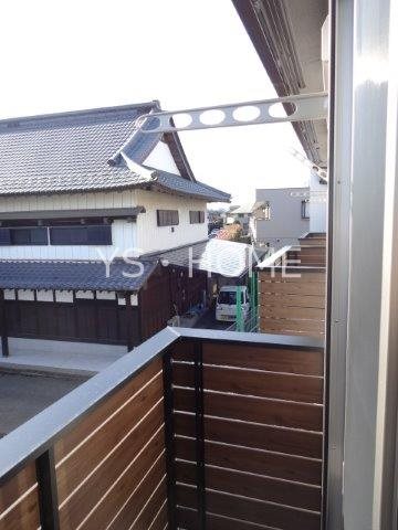 カレ北裏 ベランダ