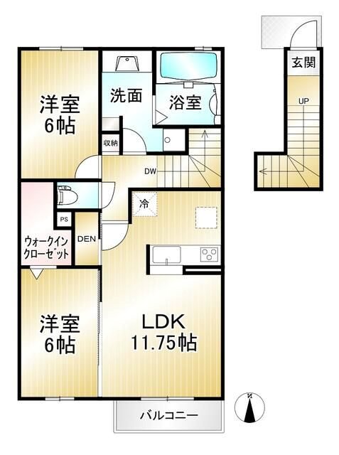 クレールヴェルデ 間取り