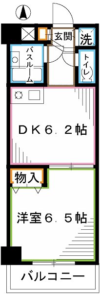 ジョイフル国分寺 間取り