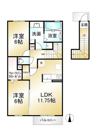 クレールヴェルデ 間取り