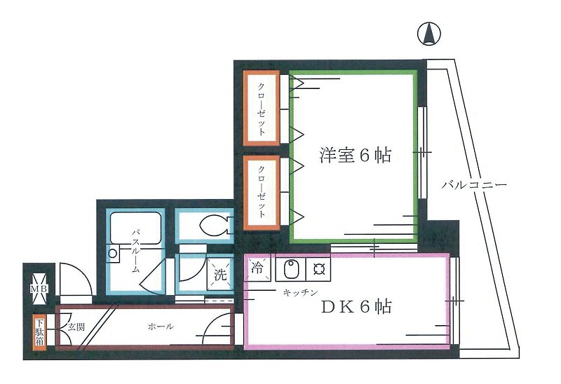 天野ビル  間取り