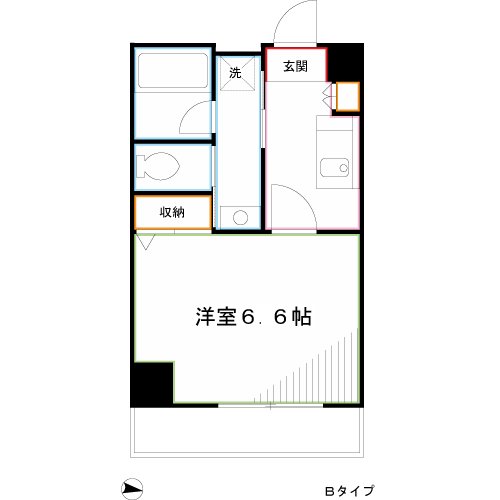 シャルマン三鷹 間取り
