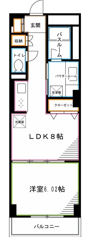 西荻ＨＩＬＬＳ  間取り