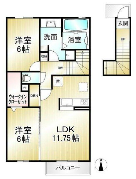 クレールヴェルデ 間取り