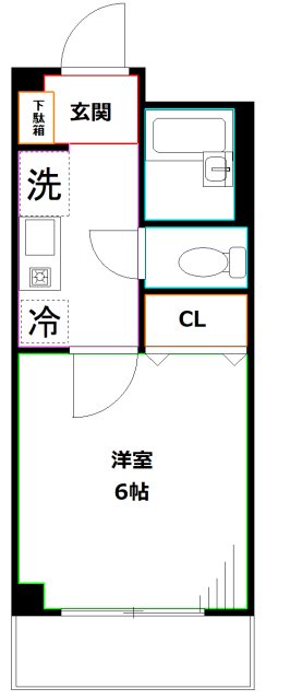 エーデルグリーン吉祥寺  間取り