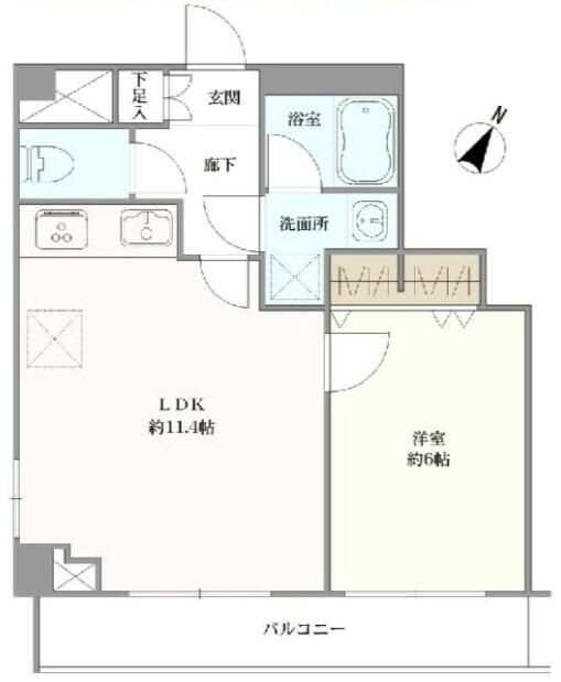 ルーブル中野新橋 間取り