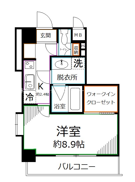 プライムアーバン武蔵小金井Ⅱ 間取り