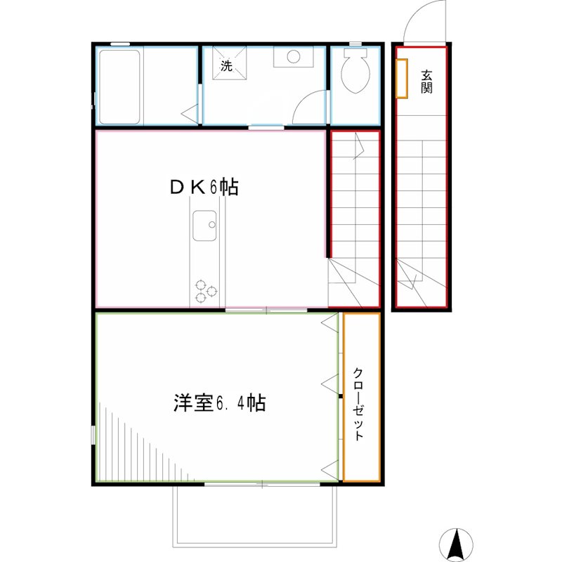 Casa Di Arancia 間取り