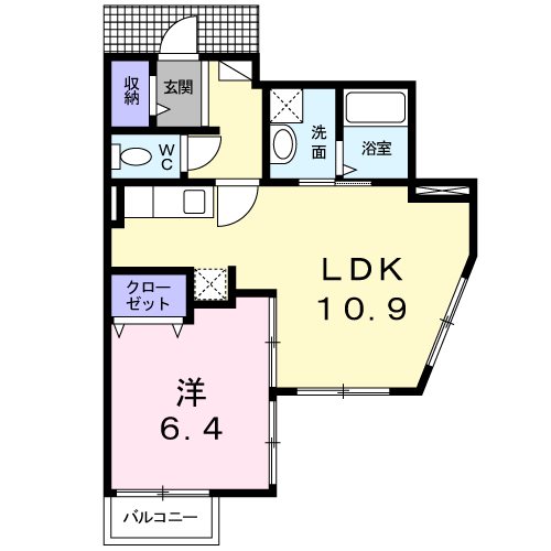 ブライトヒル東中野 間取り