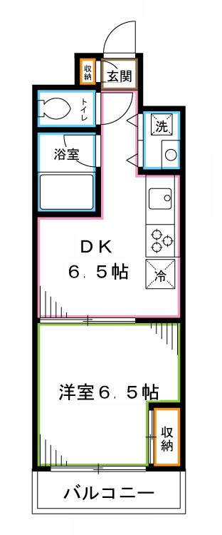 桜山パックス（新館） 間取り