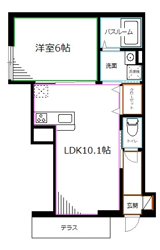 ロクス・センペル 間取り