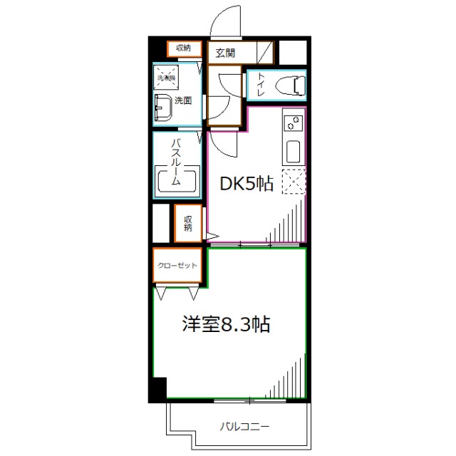 フォレスト光  間取り