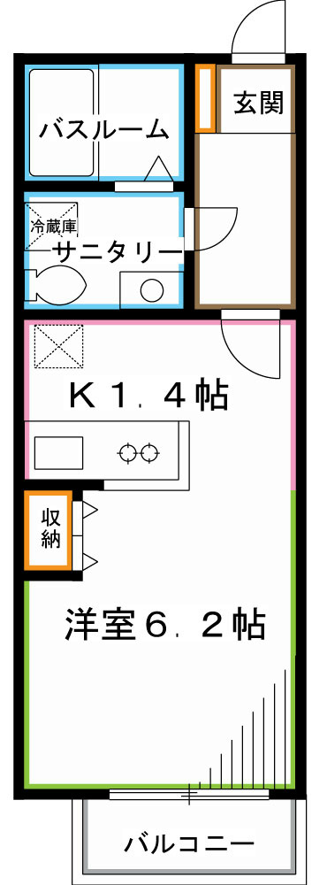 ミレニアス西荻 間取り