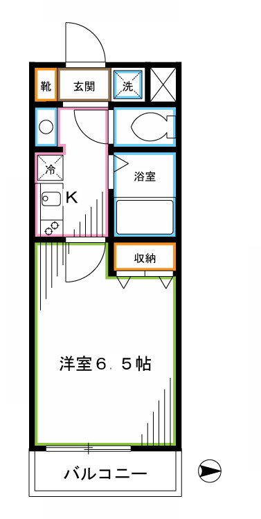 エルシア中野 間取り