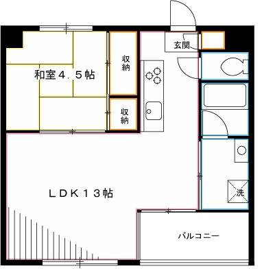 エクセレント小金井 間取り