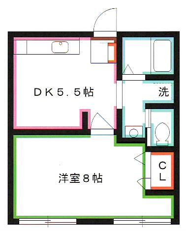 ラポール小金井 間取り