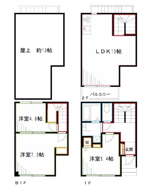 SORA NOTE 間取り