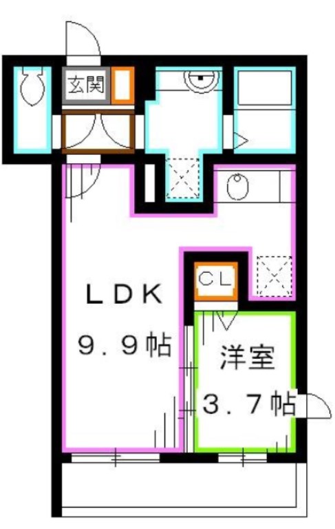 アルモ井の頭 間取り